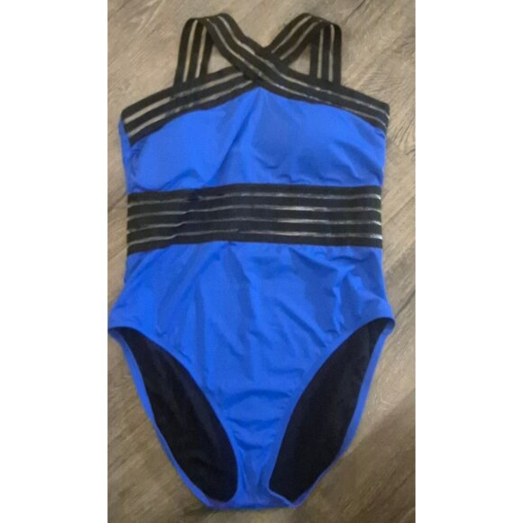 HILOR One Piece Bathingsuit Swimsuit Women's Size 14 - Picture 2 of 4